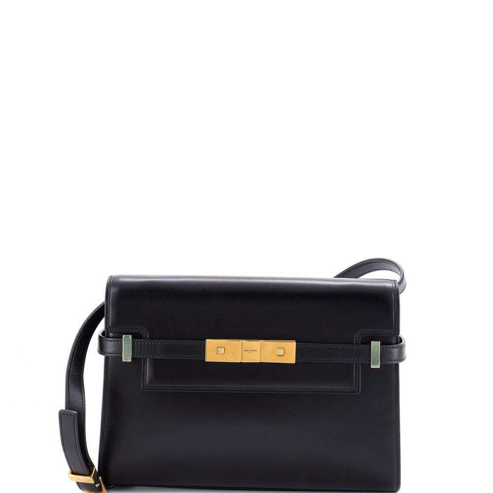 Saint Laurent Small Manhattan Shoulder Bag Leather